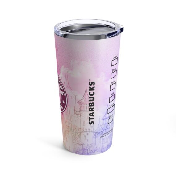 Peach Starbucks Tumbler 20oz - Image 4