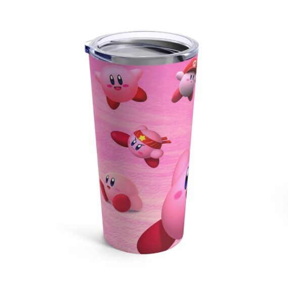 Gaming Kirby Team Battle Tumbler 20oz - Image 3